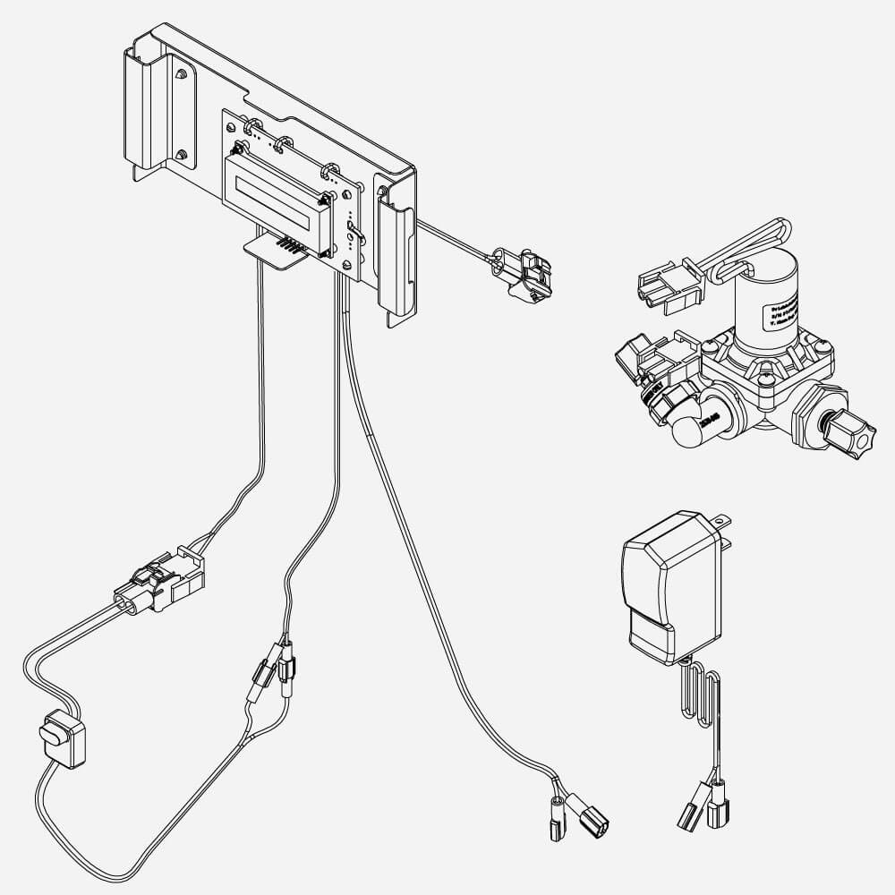 BF12-BCD BF12-BCD sensor, solenoid, display, plug-in