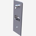 Single-Flush Panel Stainless Steel Security Shower for Rear Mount (Chase) Application