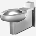 On-Floor, Wall Waste, Blowout Jet Stainless Steel Toilet for Front Mount