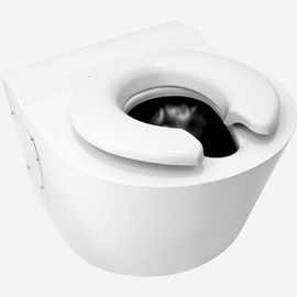 On-Floor, Ligature Resistant Bariatric Stainless Steel Toilet for Front Mount