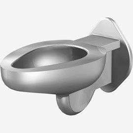 Off-Floor, Blowout Jet Stainless Steel Replacement Security Toilet