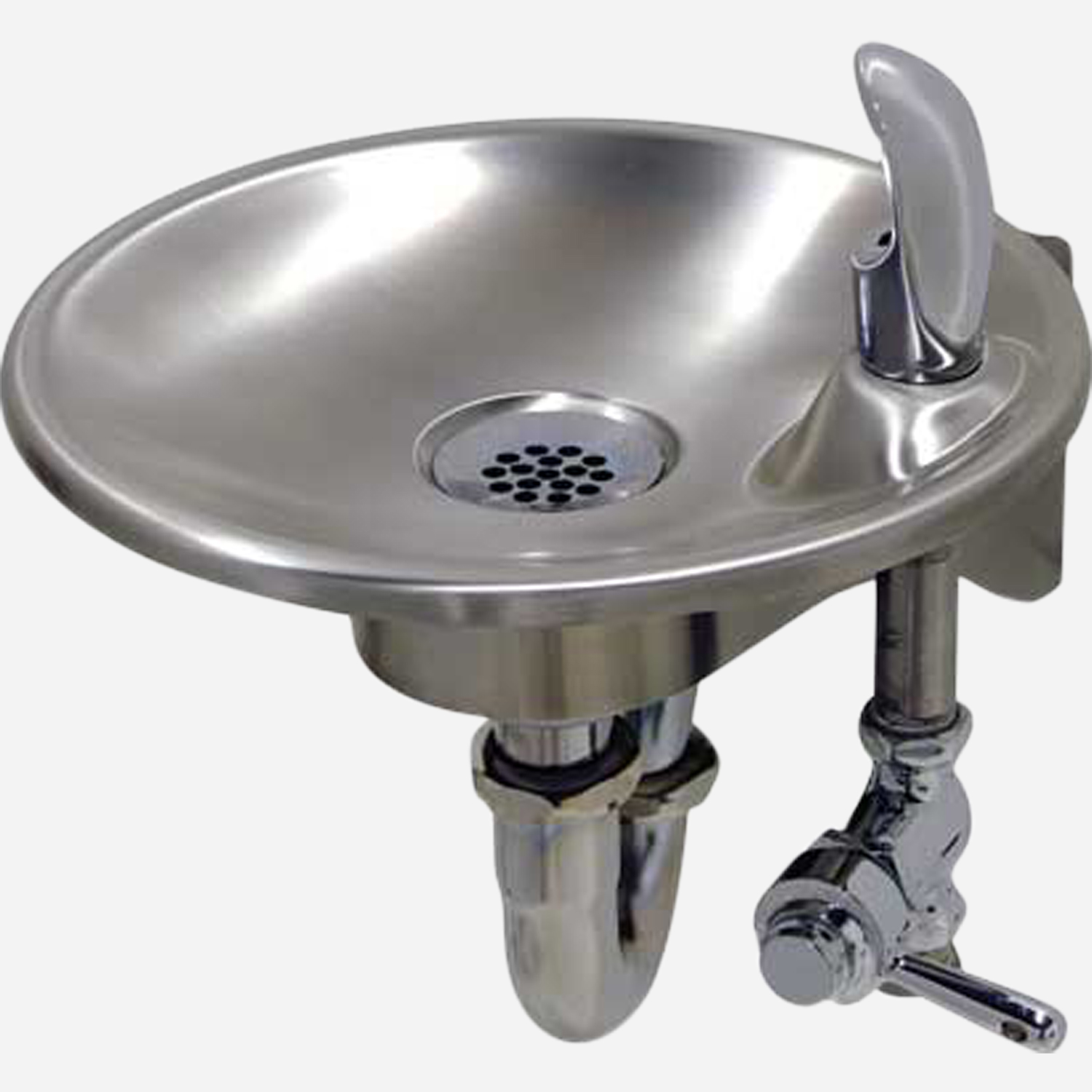 All-Steel, SS bubbler with lever handle